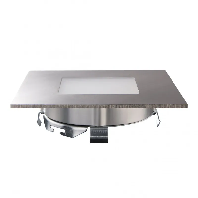 Heitronic Nr. 27693-HE LED Panel NIZZA 75x75 Eckig warmweiss edelstahl Aktuell