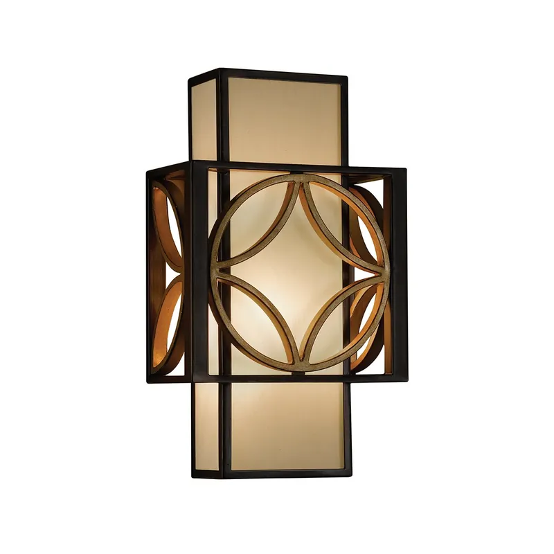 Preiswert Elstead Lighting Remy 1-Light Wandleuchte Bronze Gold 1-flammig E14