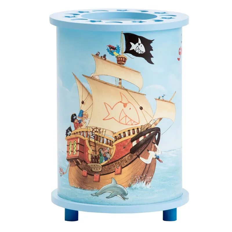 Heißes Angebot Elobra No. 130889 Tischleuchte Capt'n Sharky auf hoher See 1-flammig, Hellblau