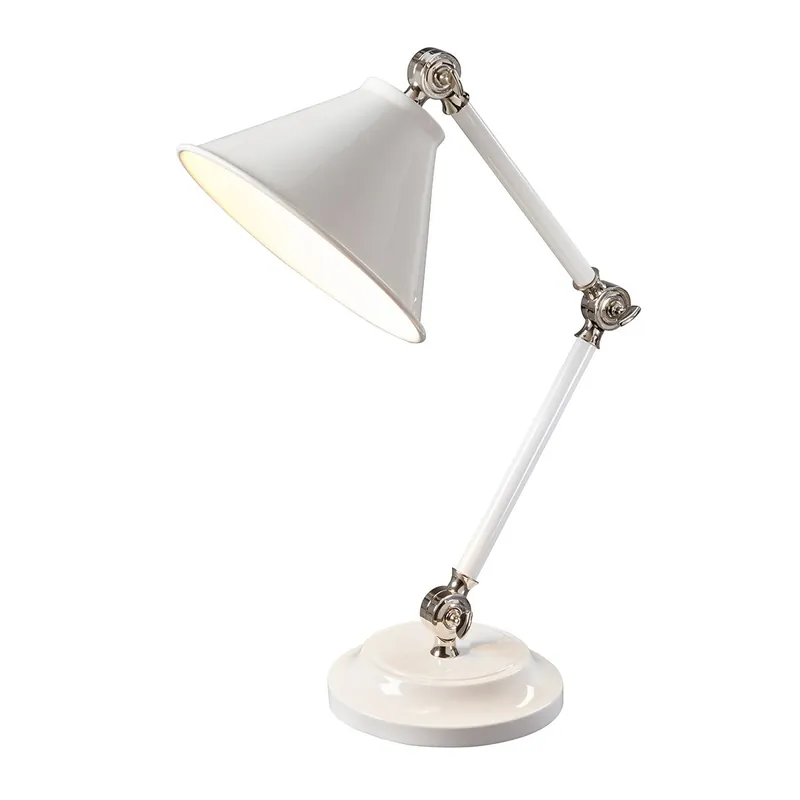 Elstead Lighting Provence Element 1-Light Mini Tischleuchte Weiss 52cm Direkt Vom Hersteller