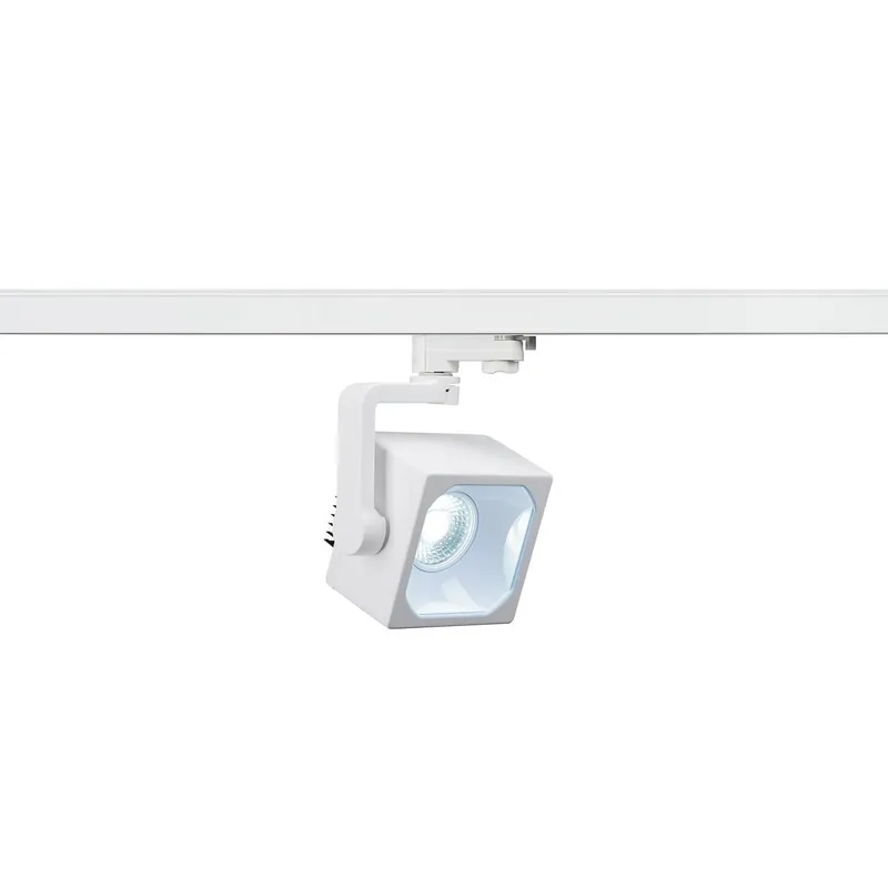 Schneller Versand SLV 152781 EURO CUBE Spot für Hochvolt-Stromschiene 3Phasen LED 4000K weiß 60°