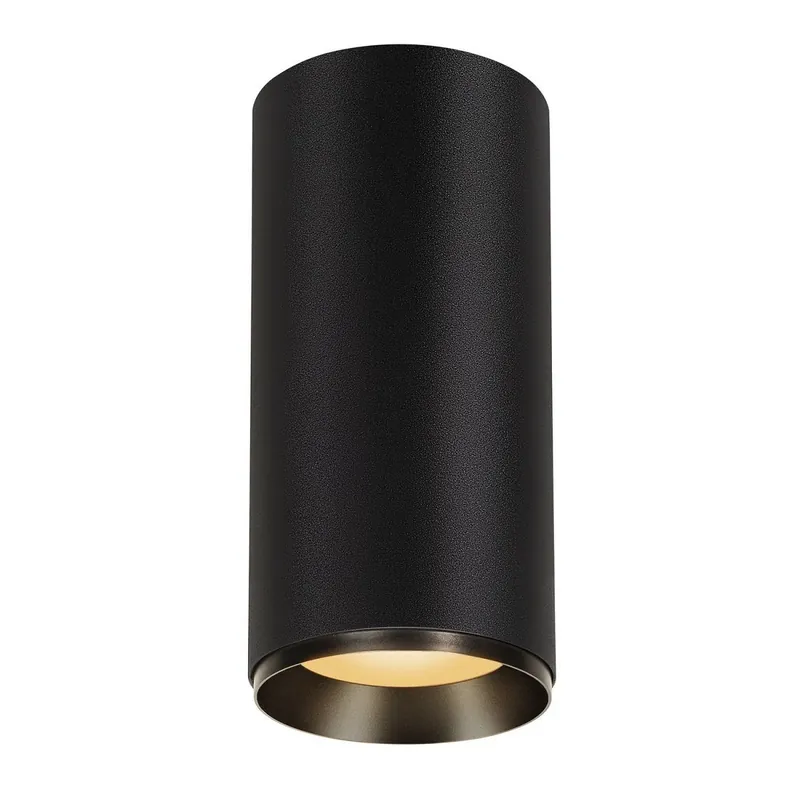 Geprüft SLV 1005761 NUMINOS® DALI XL Deckenaufbauleuchte schwarz 36W 2700K 60°