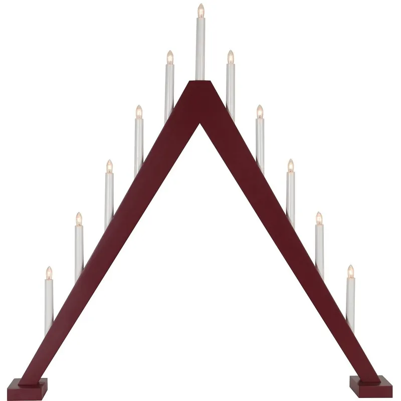 Direktkauf Star Trading Fensterleuchter Trill No. 212-25 11-flammig rot 78x79cm