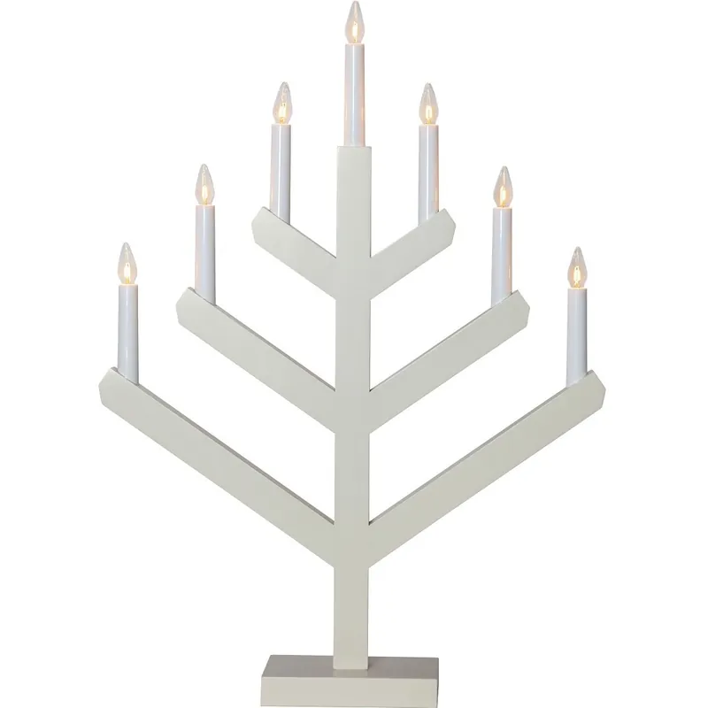 Star Trading Fensterleuchter Vinga 7-flammig beige Preiswert