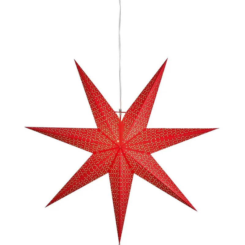 Papierstern Dot 100 cm Farbe: rot 231-27 Kracherpreis