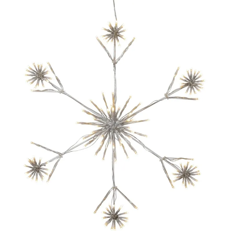 Star Trading LED-Silhouette Flower Snowflake 475-22 warmweiß outdoor Beliebt