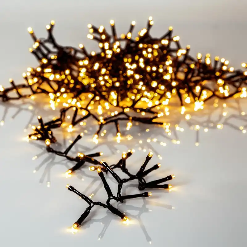Top-Seller Star Trading LED-Lichterkette Serie LED golden warmweiß 24m IP44