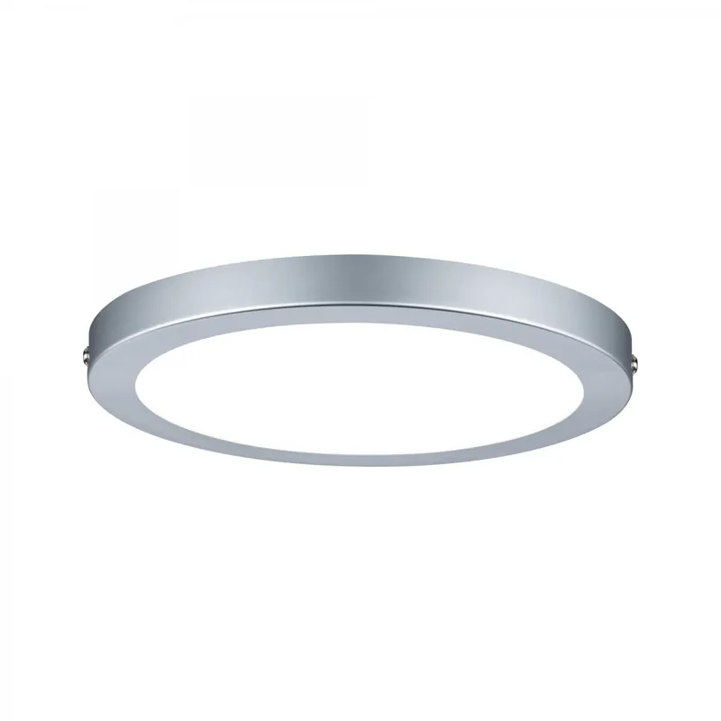 Geprüft Paulmann 70933 LED Panel Atria rund 220mm Chrom matt 4000K