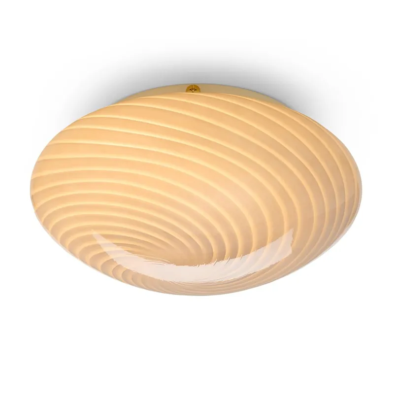 Halo Design 748686 Wand-und Deckenleuchte Candy 30cm Grey Messing Nur Heute