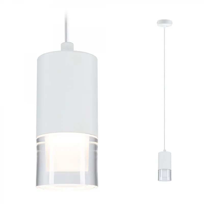 Paulmann 79998 LED Pendelleuchte Kame Weiß 3-Step Dim IP44 Markenware