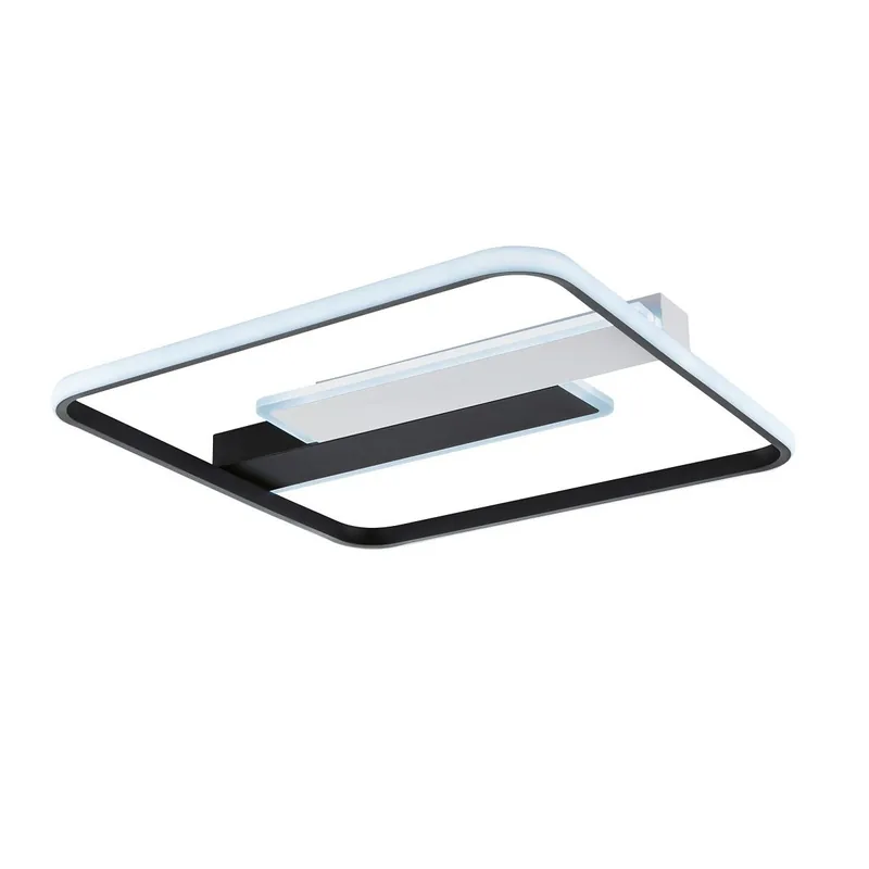 Nur Für Kurze Zeit Fischer & Honsel 21310 LED Deckenleuchte Blithe weiß schwarz 50x50cm