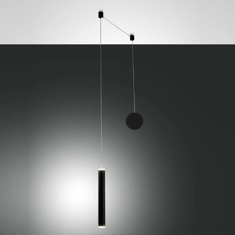 Expressversand Fabas Luce 3685-41-101 LED Pendelleuchte Prado 1-flammig schwarz 4cm