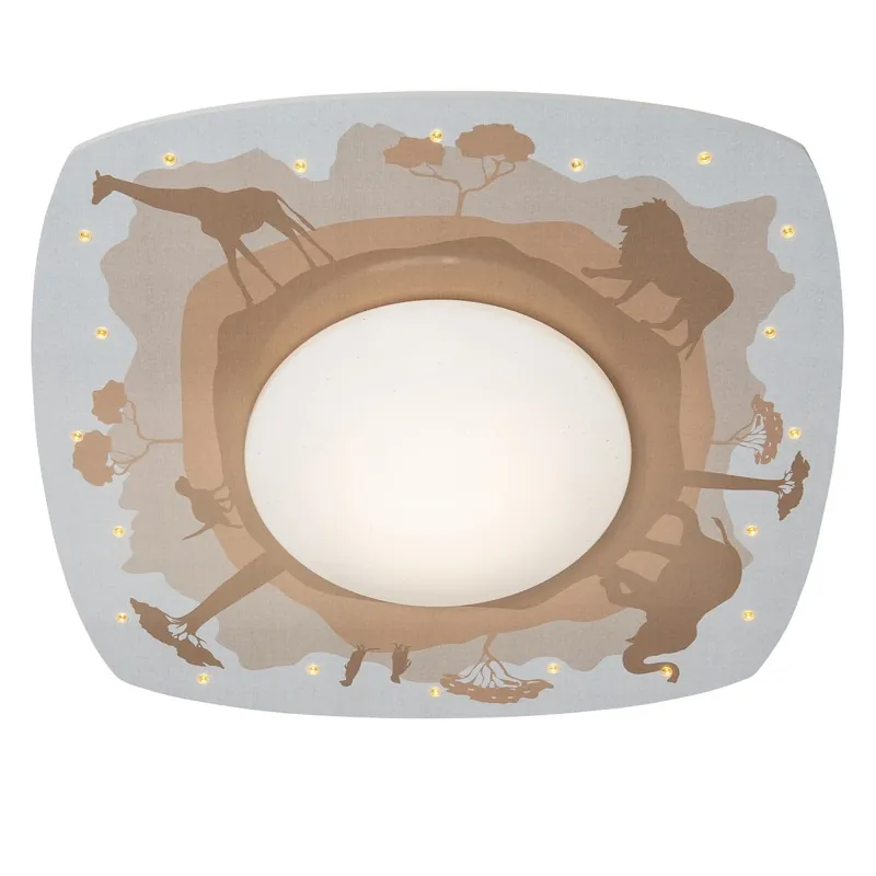 Mega-Angebot Elobra 139639 LED Deckenleuchte Scandi Savanne sand orange 3000K