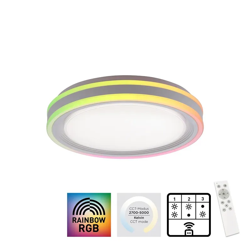 Leuchten Direkt 15152-16 SPHERIC LED Deckenleuchte RGB Rainbow CCT 40cm Begrenztes Angebot