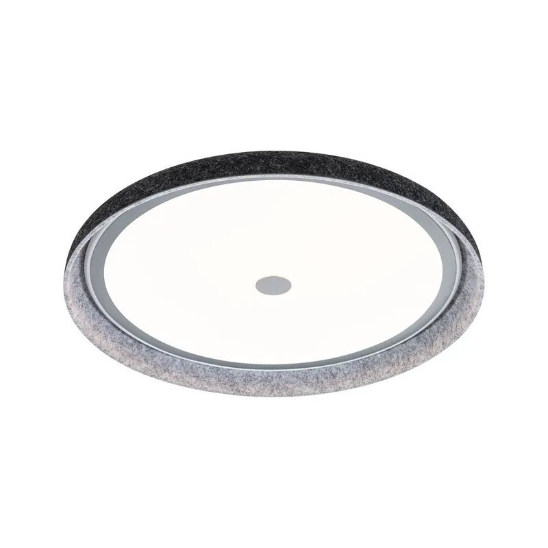 Günstig Paulmann 79981 LED Deckenleuchte Zarina 2700K 3400lm Filz anthrazit 3-Step Dim