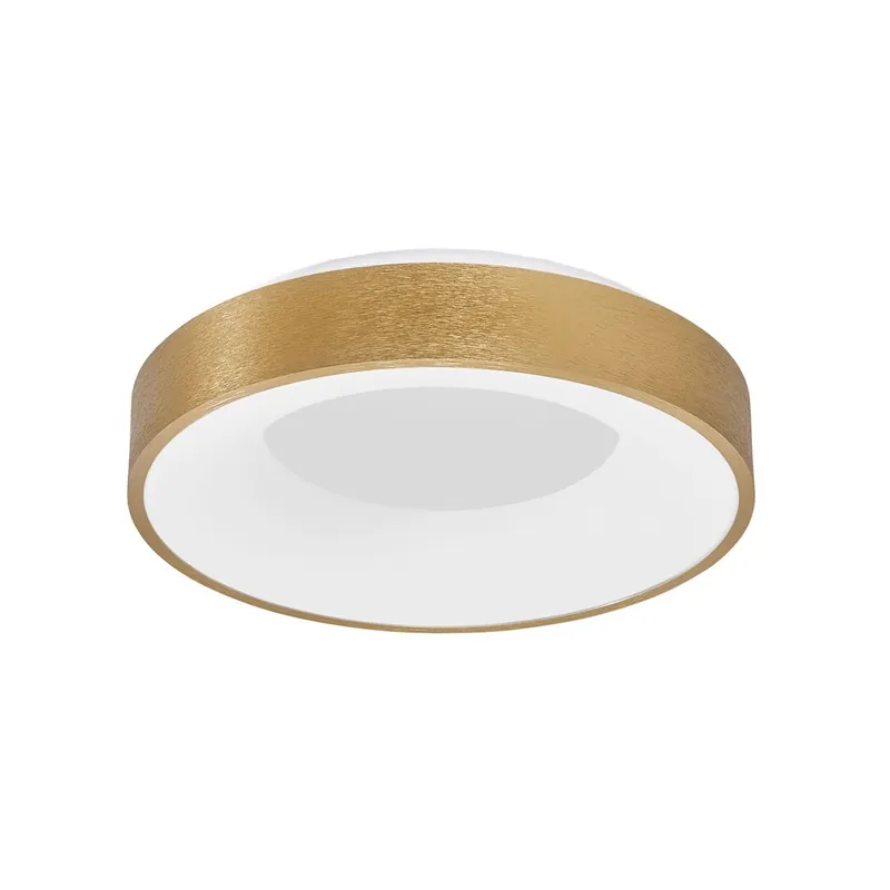 Nova Luce 9353832 RANDO THIN LED Deckenleuchte 38cm 3000K Gold gebürstet dimmbar Billig