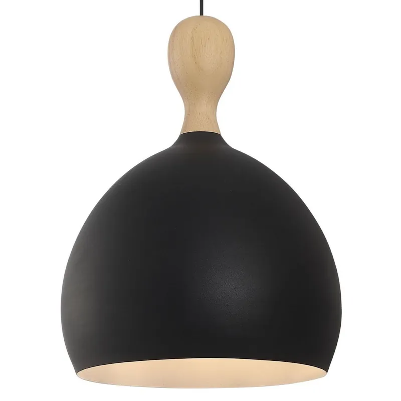 Halo Design 742905 Pendelleuchte Dueodde Metall E27 schwarz 39cm Heißes Angebot