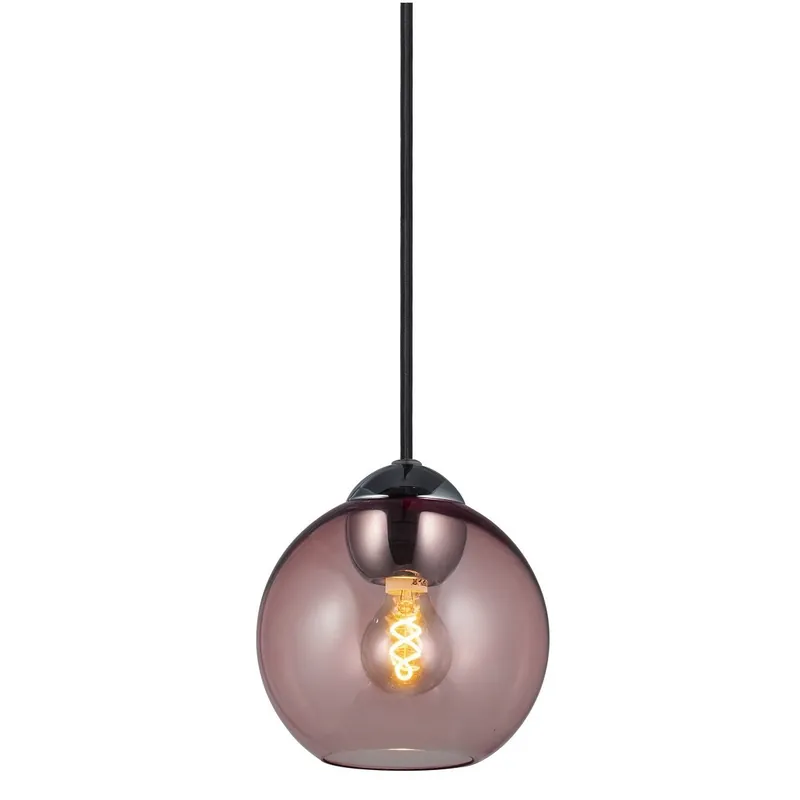Solange Der Vorrat Reicht Halo Design 743001 Pendelleuchte Bubbles 14cm rosa