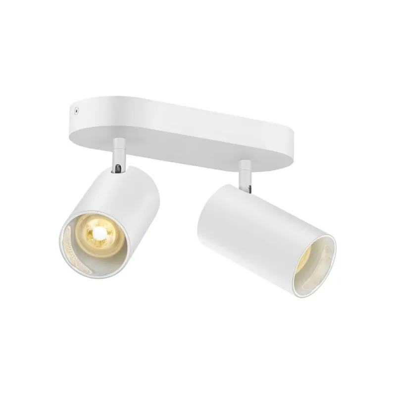 SLV 1006426 ASTO TUBE Spotstrahler zylindrisch 2-flammig GU10 weiß Begrenztes Angebot