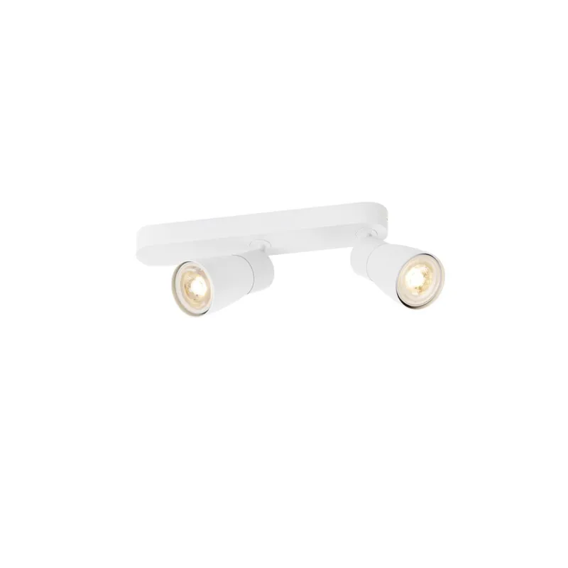 Top-Seller SLV 1008318 PURI 2.0 Dome Wand- und Deckenleuchte 2-flammig weiß GU10