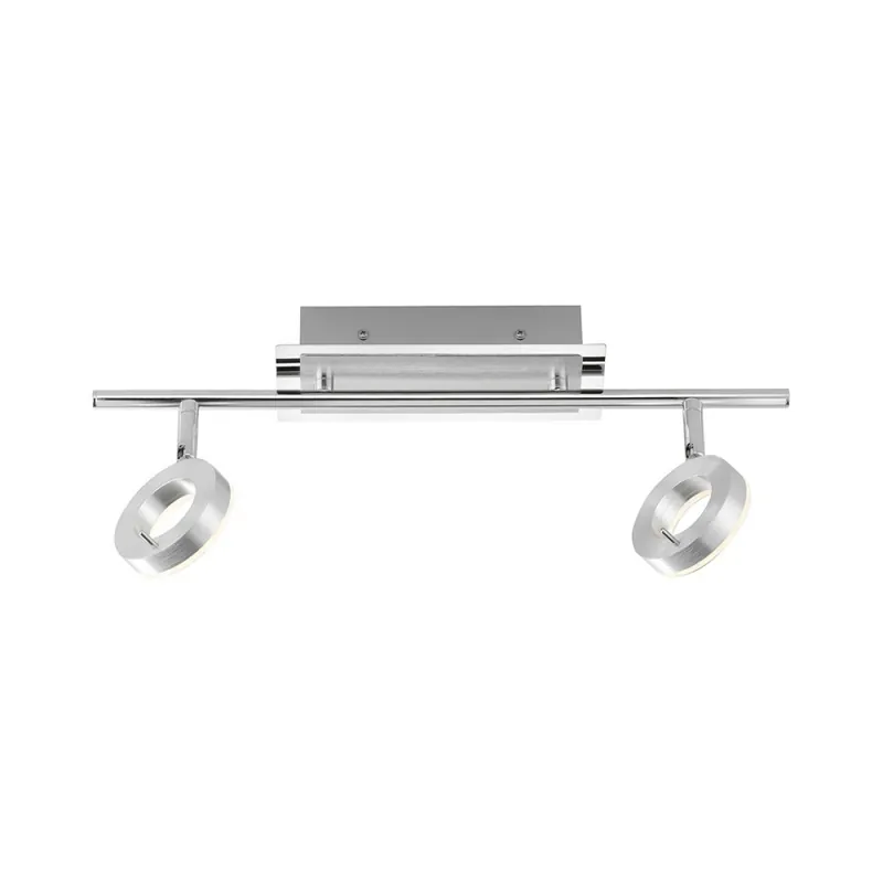 Paul Neuhaus 6781-96 SILEDA LED-Deckenstrahler 2-flammig aluminium Sonderaktion
