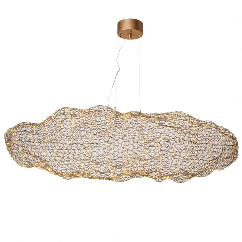 By Rydéns 4201260-6501 Hayden Hängeleuchte LED L115cm goldfarben 2700K Echt