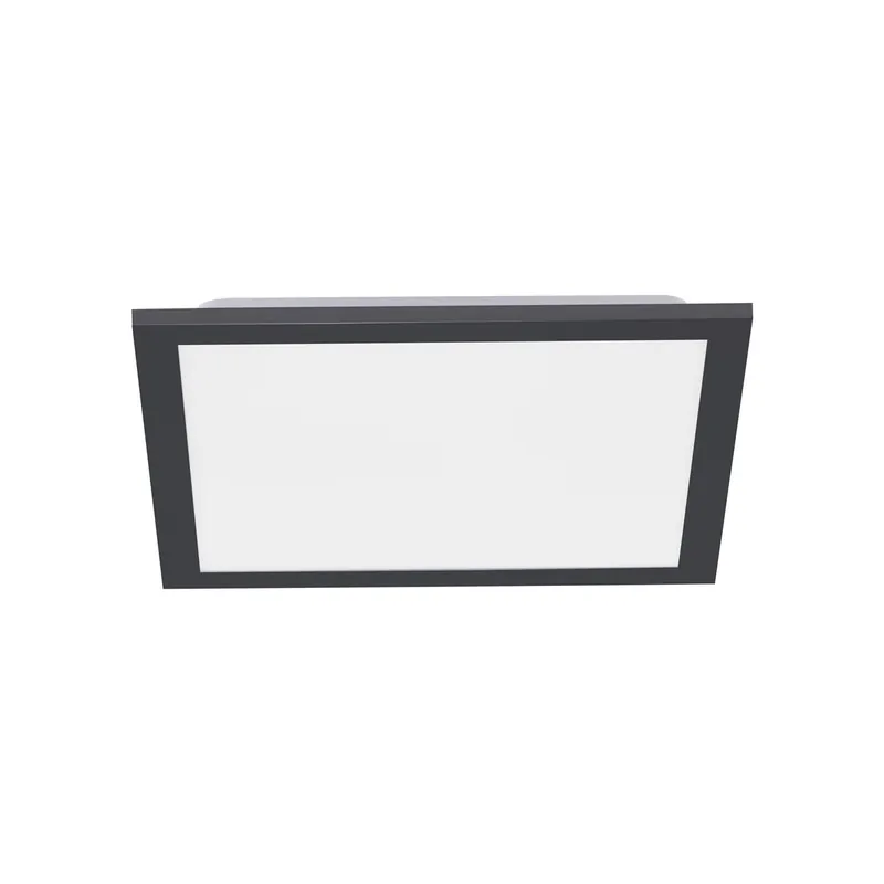 Aktuell JUST LIGHT 14754-18 LED Deckenleuchte Panel FLAT schwarz quadratisch 295x295mm CCT