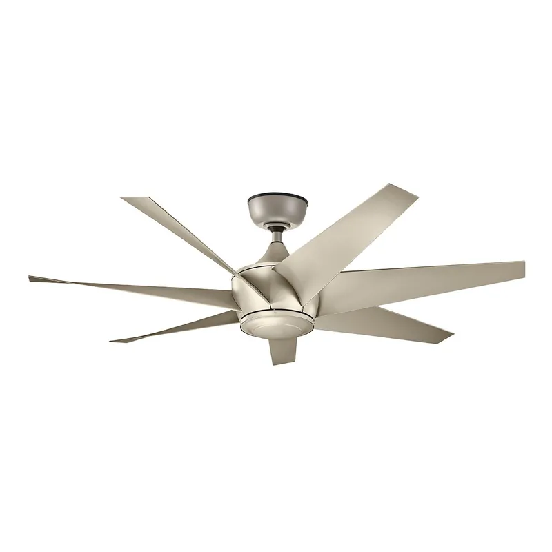 Beliebt Elstead Lighting Lehr ll Deckenventilator Silber