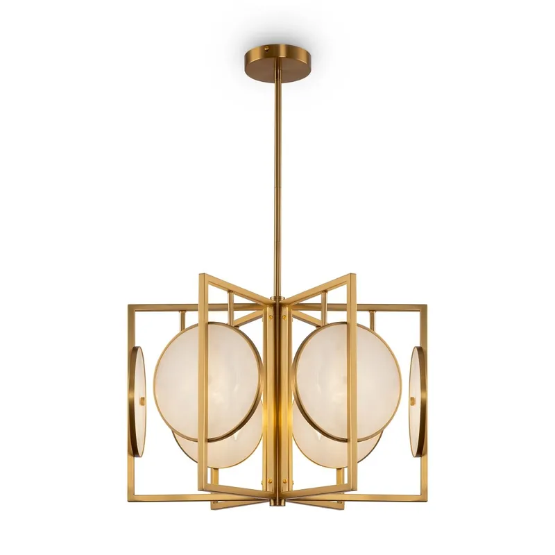 Maytoni Pendelleuchte Marmo gold 6-flammig Neu