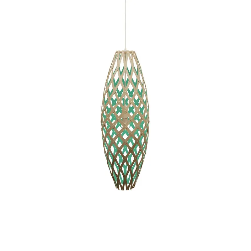 Preis Gesenkt David Trubridge Hinaki Pendelleuchte 90 cm aqua