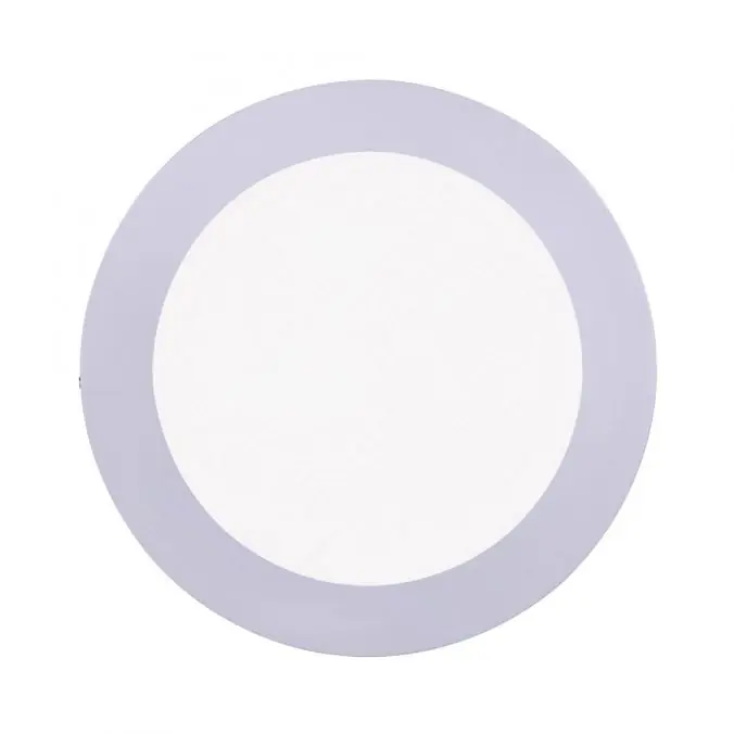 Solange Der Vorrat Reicht LED-Einbauleuchte, silber, rund inkl. Dimmfunktion, blendfrei, modern