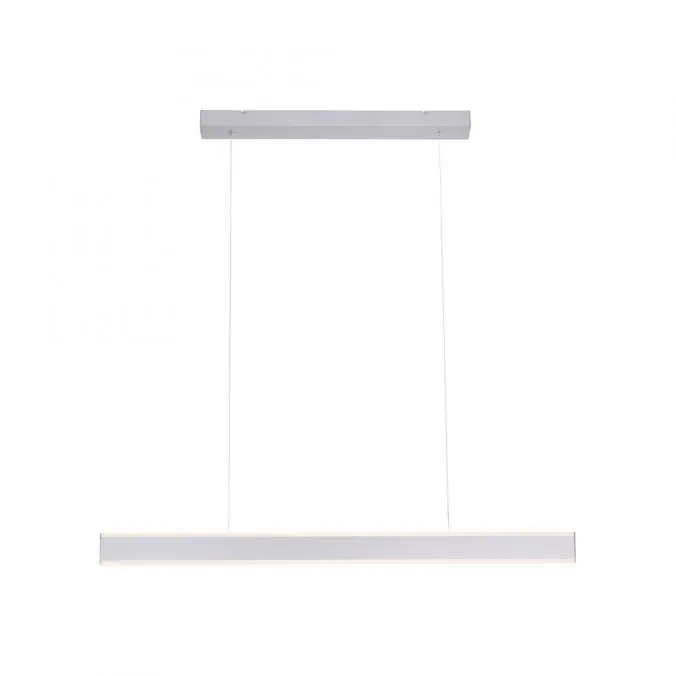 LED Pendelleuchte, stahlfarben, filigranenes Design, energiesparend, modern Garantierte Lieferung