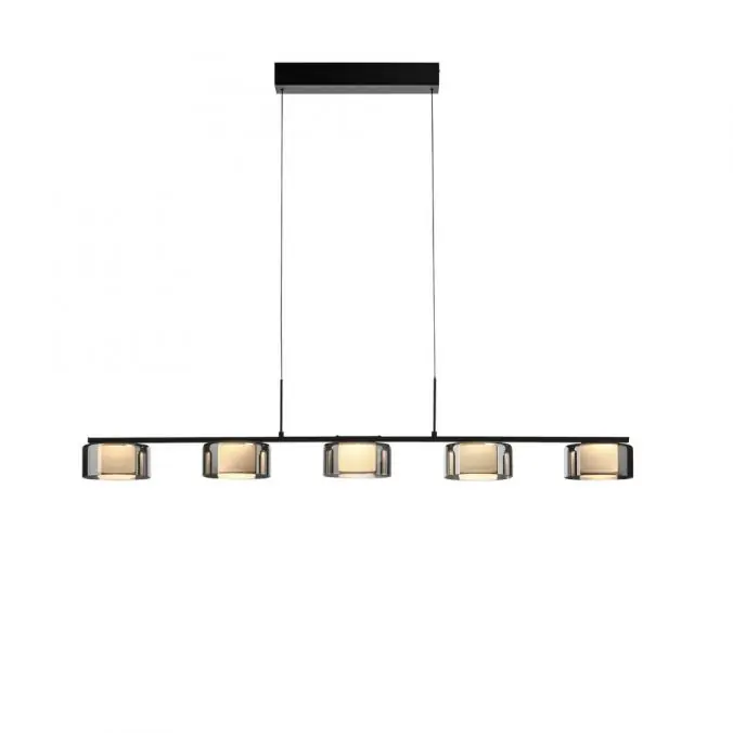 LED Pendelleuchte RIKA schwarz dimmbar höhenverstellbar Memoryfunktion Ausverkauf