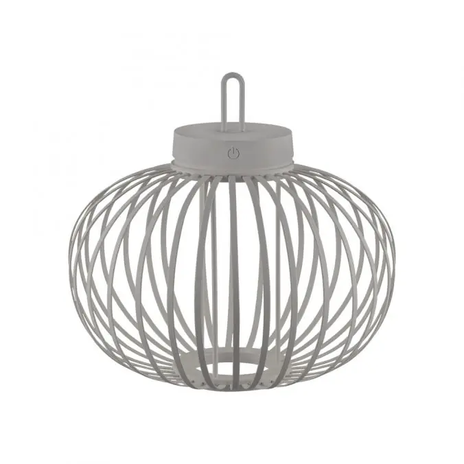 Sichere Zahlung JUST LIGHT Akku Leuchte Gabbia Tisch oder Pendelleuchte, weiß